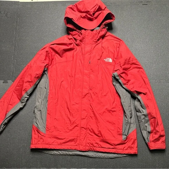 The North Face Men's Vibrant Red and Gray Performance Jacket - Picture 2 of 7